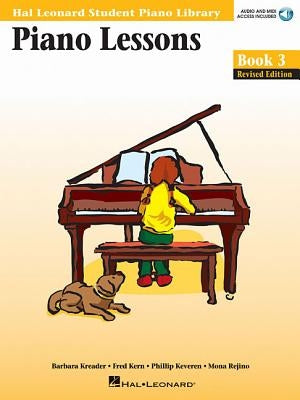 Piano Lessons Book 3 - Book/Online Audio & MIDI Access Included: Hal Leonard Student Piano Library [With CD (Audio)] by Kern, Fred