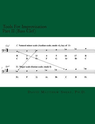 Tools For Improvisation Part II (Bass Clef): Minor scale modes and harmony by Shere Ph. D., David Matthew