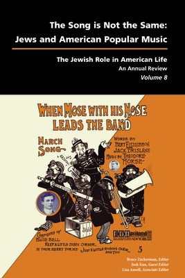 Song Is Not the Same: Jews and American Popular Music by Kun, Josh