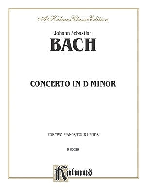 Piano Concerto in D Minor by Bach, Johann Sebastian