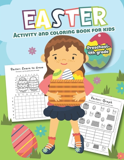 Easter Activity and Coloring Book for kids Preschool-4th grade: Filled with Fun Activities, Word Searches, Coloring Pages, Dot to dot, Mazes for Presc by Learning Little Hands Press