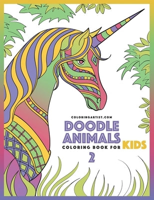 Doodle Animals Coloring Book for Kids 2 by Snels, Nick