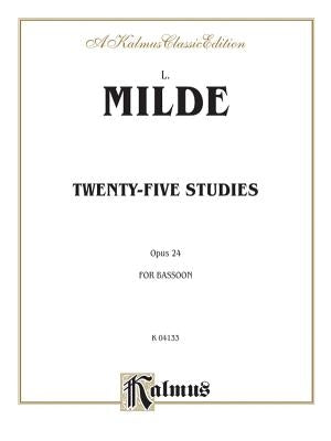 Twenty-Five Studies by Milde, Ludwig