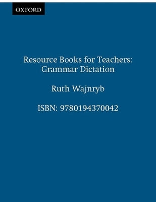 Grammar Dictation by Wajnryb, Ruth