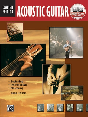 Complete Acoustic Guitar Method Complete Edition: Book & Online Audio [With CD (Audio)] by Horne, Greg