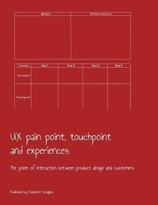 UX pain point, touchpoint and experiences: The point of interaction between product design and customers by Designs, Character