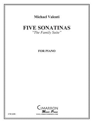 Five Sonatinas for Piano: The Family Suite by Valenti, Michael