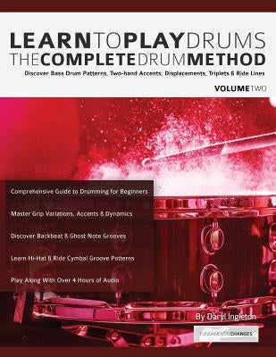 Learn to Play Drums Volume 2 by Ingleton, Daryl