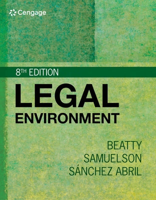 Legal Environment by Beatty, Jeffrey F.