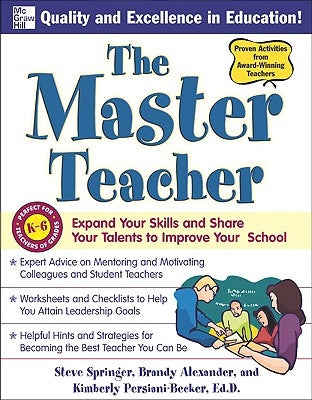 Master Teacher by Springer, Steve