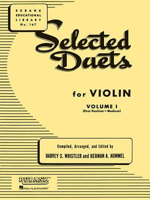 Selected Duets for Violin - Volume 1: Medium First Position by Hummel, Herman