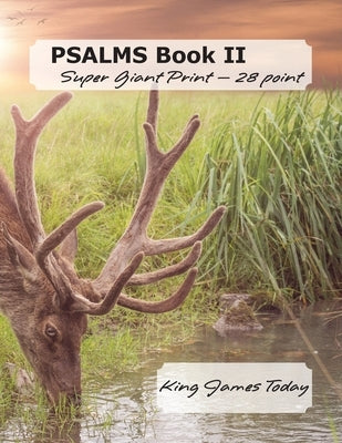 PSALMS Book II Super Giant Print - 28 point: King James Today by Nafziger, Paula