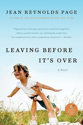 Leaving Before It's Over by Page, Jean Reynolds
