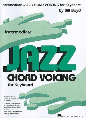 Intermediate Jazz Chord Voicing for Keyboard by Boyd, Bill