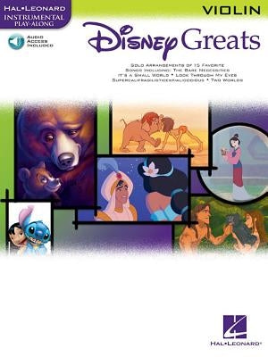 Disney Greats-Violin [With CD (Audio)] by Hal Leonard Corp