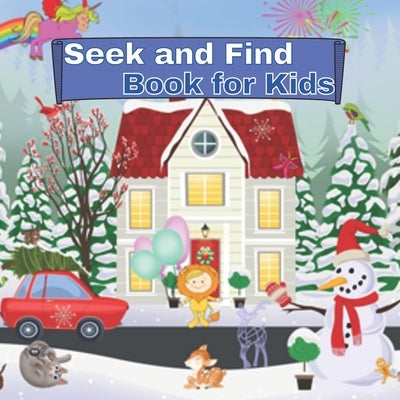 Seek And Find Book For Kids: Hidden Pictures For Preschool ( Full Color Pages) by O'Connor, Meryl