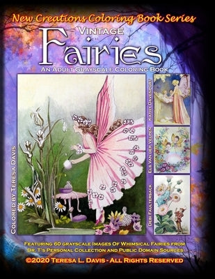 New Creations Coloring Book Series: Vintage Fairies by Davis, Brad