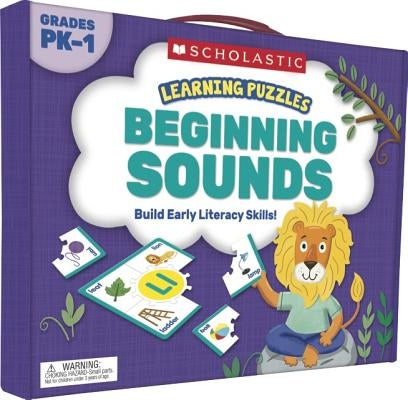 Learning Puzzles: Beginning Sounds by Scholastic