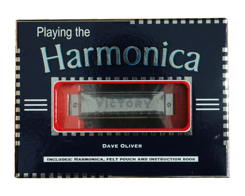 Playing the Harmonica [With Harmonica] by Oliver, Dave