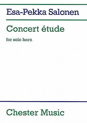 Concert Etude for Solo Horn by Salonen, Esa-Pekka