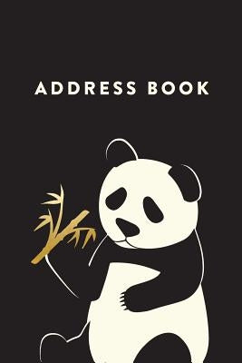 Address Book: Panda, 6x9, 130 Pages, Professionally Designed by Creative Notebooks