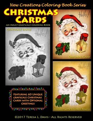 New Creations Coloring Book Series: Christmas Cards by Davis, Teresa