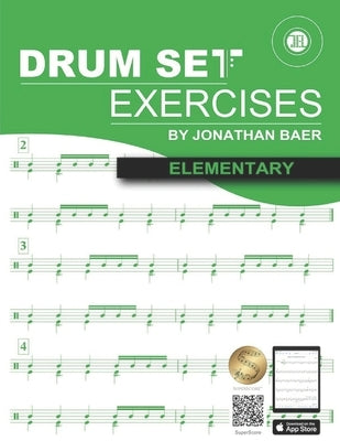 Elementary Drum Set Exercises by Baer, Jonathan