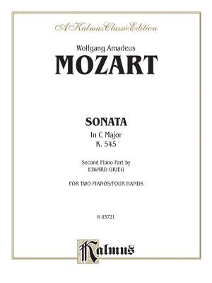 Sonata in C Major, K. 545 by Mozart, Wolfgang Amadeus