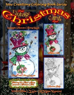 New Creations Coloring Book Series: Vintage Christmas Cards by Davis, Brad