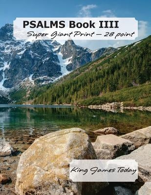 PSALMS Book IIII, Super Giant Print - 28 point: King James Today by Nafziger, Paula