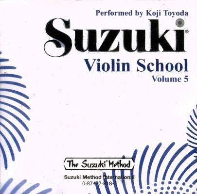 Suzuki Violin School, Volume 5 by Toyoda, Koji