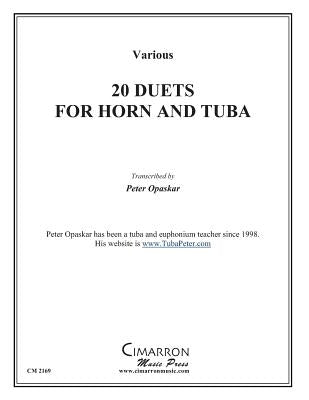 20 Duets for Horn and Tuba by Opaskar, Peter