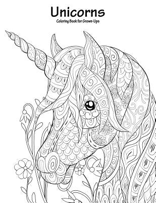 Unicorns Coloring Book for Grown-Ups 1 by Snels, Nick