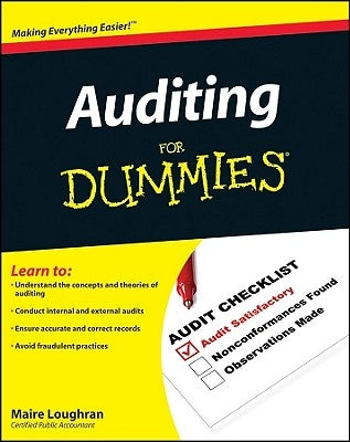 Auditing for Dummies by Loughran, Maire