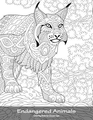 Endangered Animals Coloring Book for Grown-Ups 1 by Snels, Nick