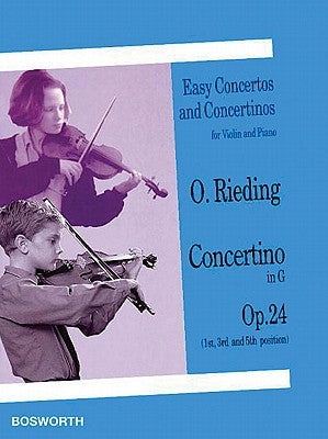 Concertino in G, Op. 24: Easy Concertos and Concertinos Series for Violin and Piano by Rieding, Oscar