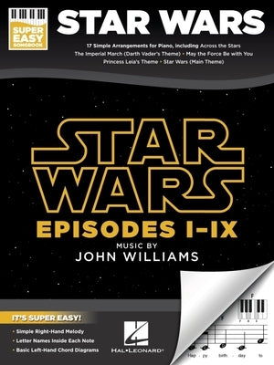 Star Wars - Super Easy Songbook by Williams, John