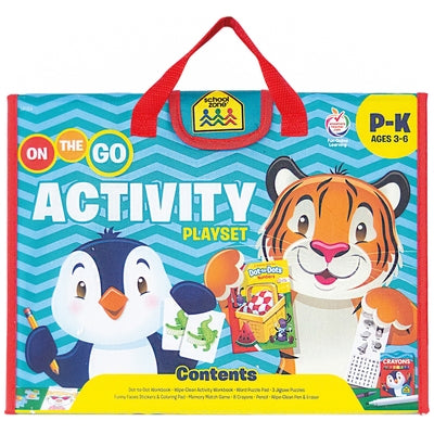 School Zone on the Go Activity Learning Playset by Zone, School