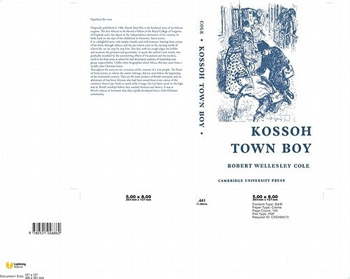 Kossoh Town Boy School Edition by Cole, Robert Wellesley