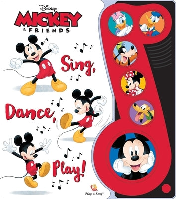 Disney Mickey & Friends: Sing, Dance, Play! Sound Book by Pi Kids