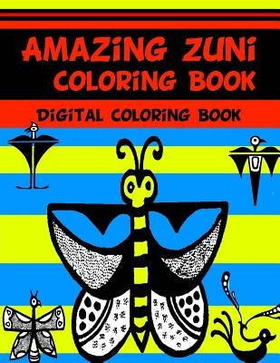 Amazing Zuni Coloring Book by Books, Digital Coloring