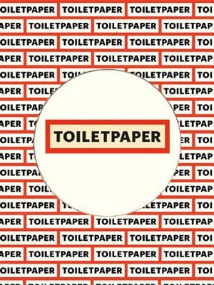 Toilet Paper: Issue 17: Limited Edition by Cattelan, Maurizio