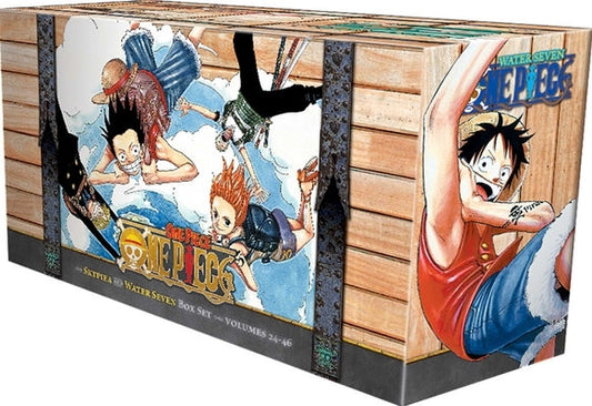 One Piece Box Set 2: Skypeia and Water Seven: Volumes 24-46 with Premiumvolume 2 by Oda, Eiichiro