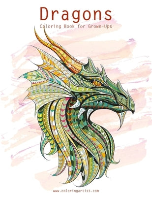 Dragons Coloring Book for Grown-Ups 1 & 2 by Snels, Nick